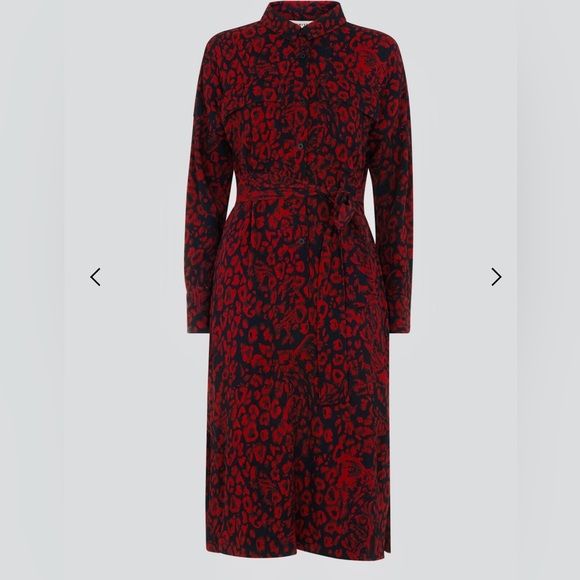 Whistles Jungle Cat Utility Dress - Picture 4 of 7